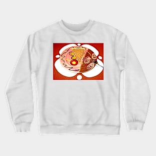 Chocolate Tofu Pie Crewneck Sweatshirt